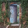 'Secret garden' Panel on wall, Nottingham